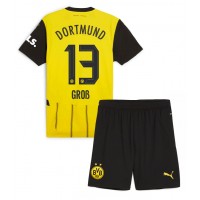 Borussia Dortmund Pascal Gross #13 Hjemmedraktsett Barn 2024-25 Kortermet (+ Korte bukser)